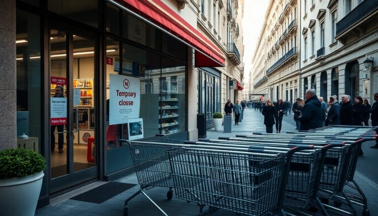 Minimarket chiusi: un problema di sicurezza alimentare