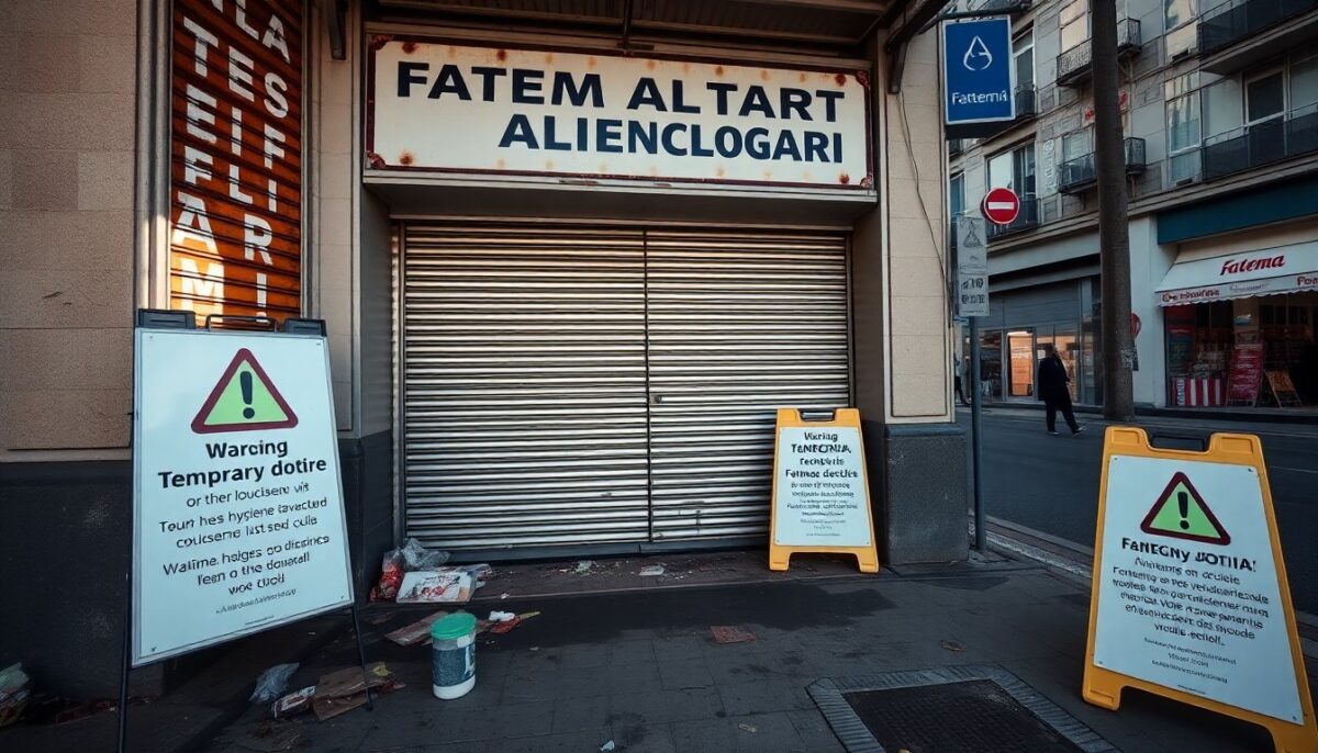 Minimarket di Milano chiuso per gravi violazioni igieniche