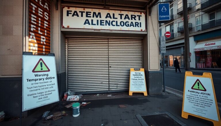 Minimarket di Milano chiuso per gravi violazioni igieniche