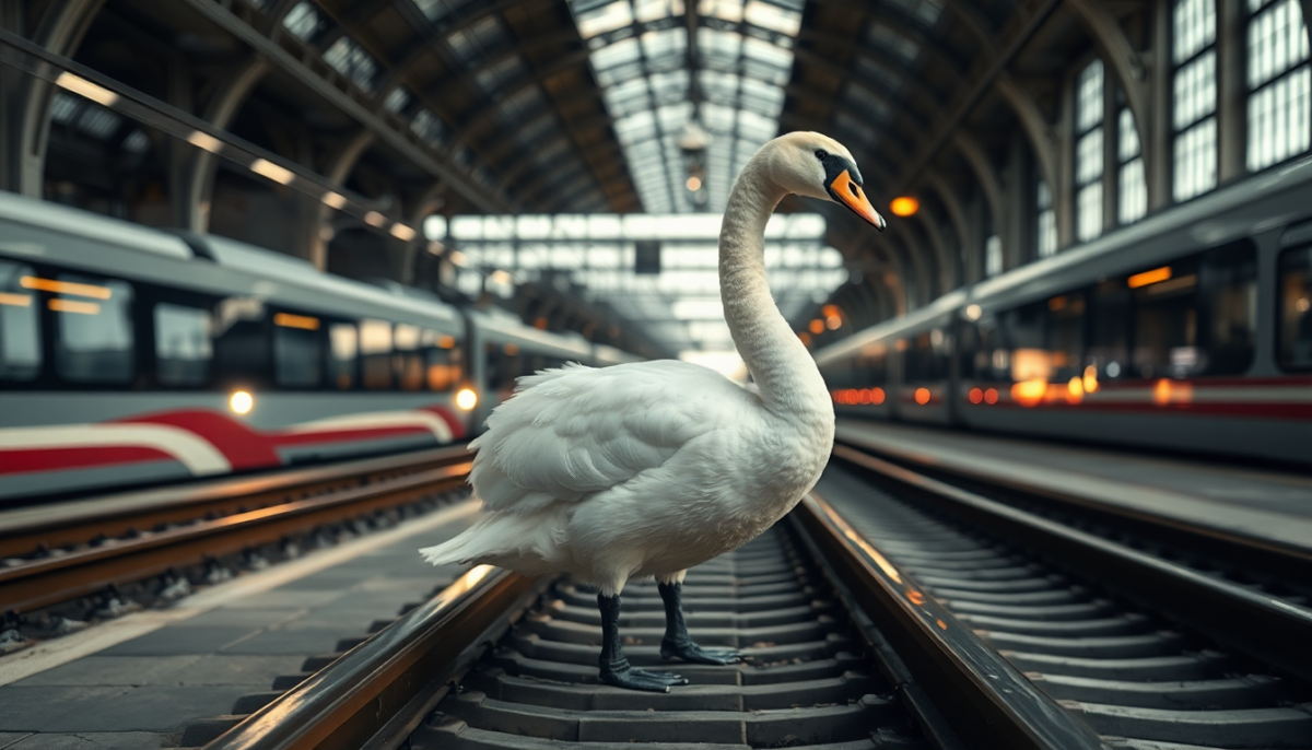 Salvataggio di un cigno a Milano: un gesto che fa riflettere