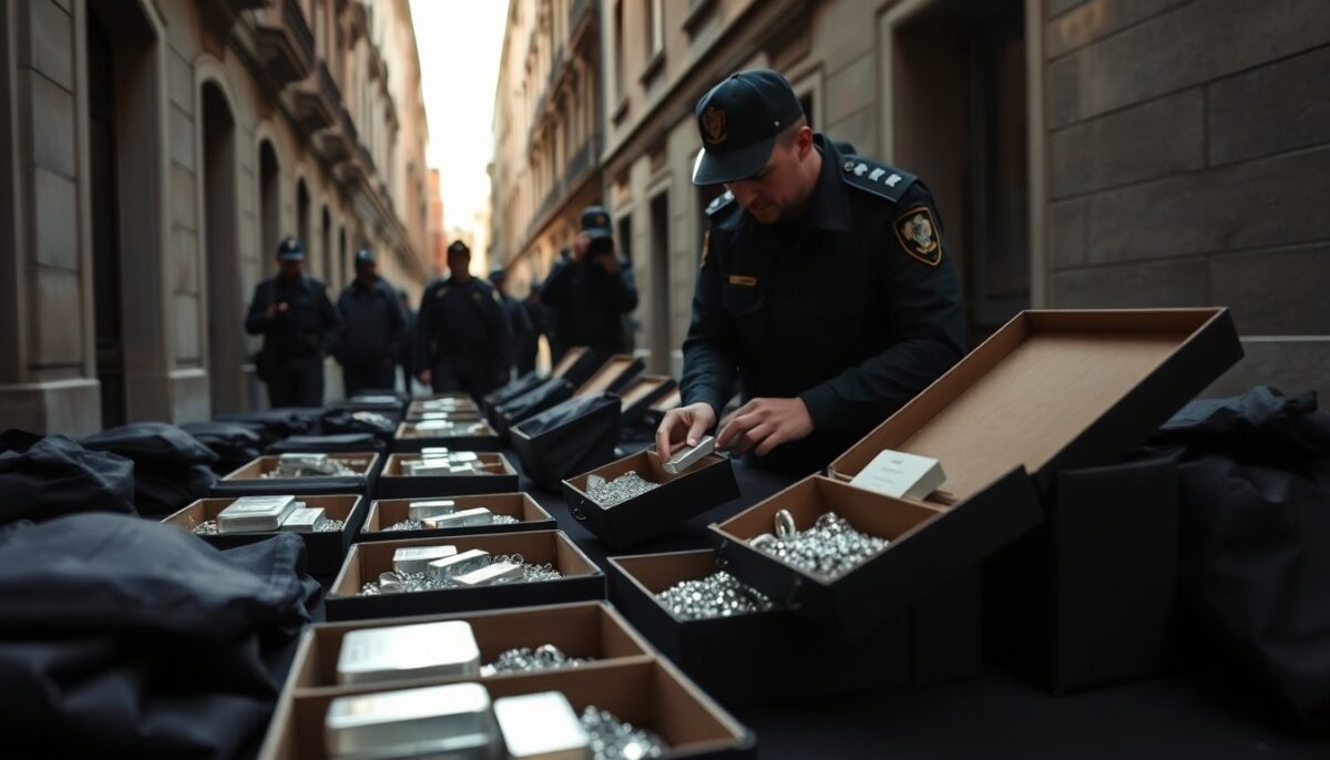 Sequestro d’argento a Milano: un segnale contro la ricettazione