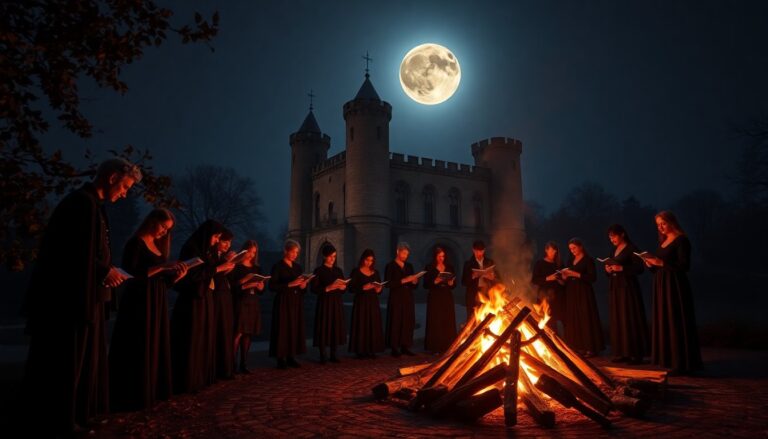 Sussurri e performance in una veglia gotica al Castello di Legnano