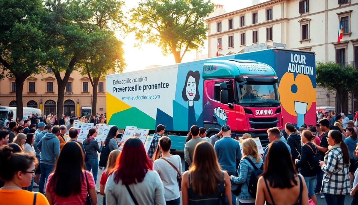 Tour Nazionale del Truck per la Prevenzione delle Dipendenze: Tappa ad Abbiategrasso