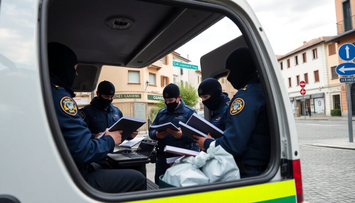 Arresto per frode fiscale durante una campagna di volantinaggio a Corsico