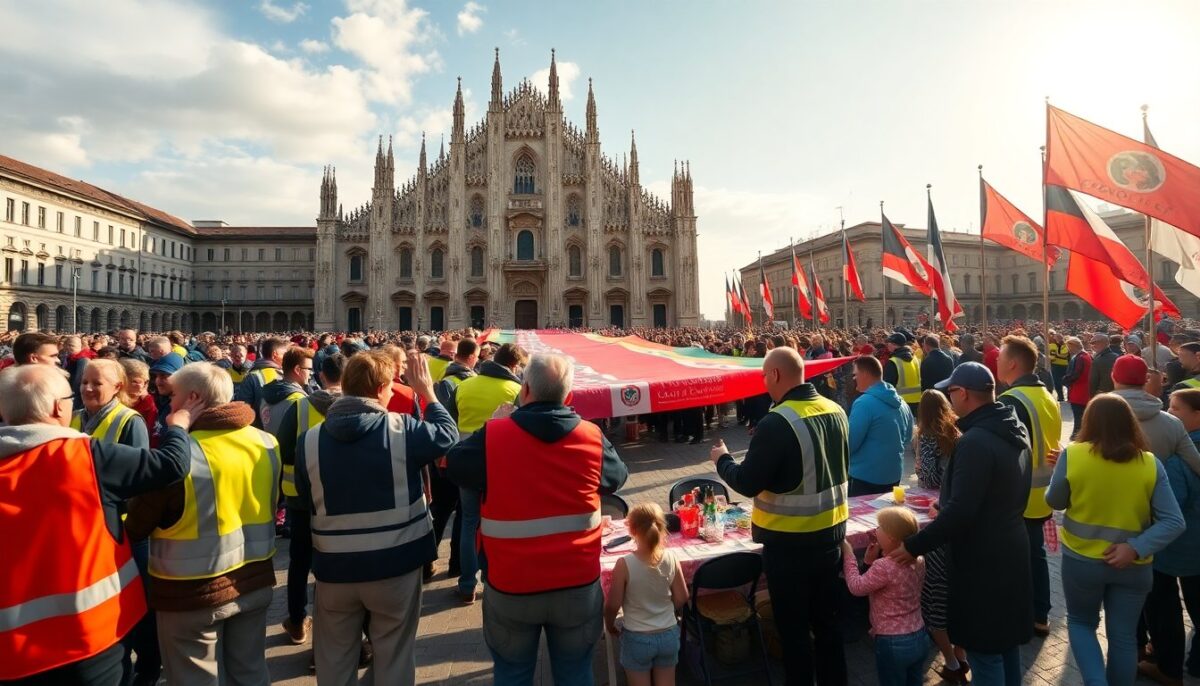 Celebrazione della Protezione Civile: la giornata di ringraziamento a Milano