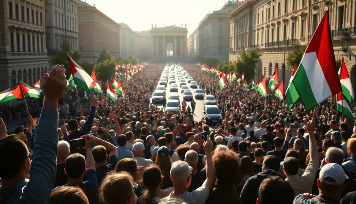 Città Italiane in Agitazione: Le Manifestazioni Pro-Gaza Bloccano il Paese