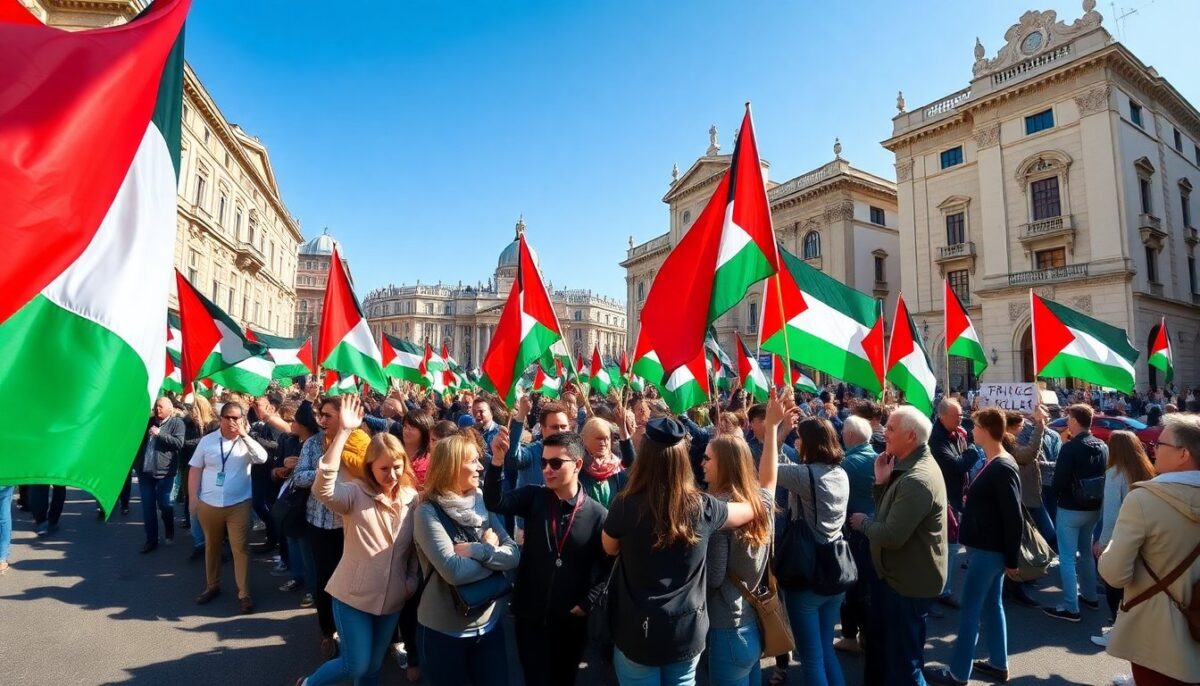 Corteo a Milano: Sosteniamo la Pace in Palestina e il Diritto di Sciopero