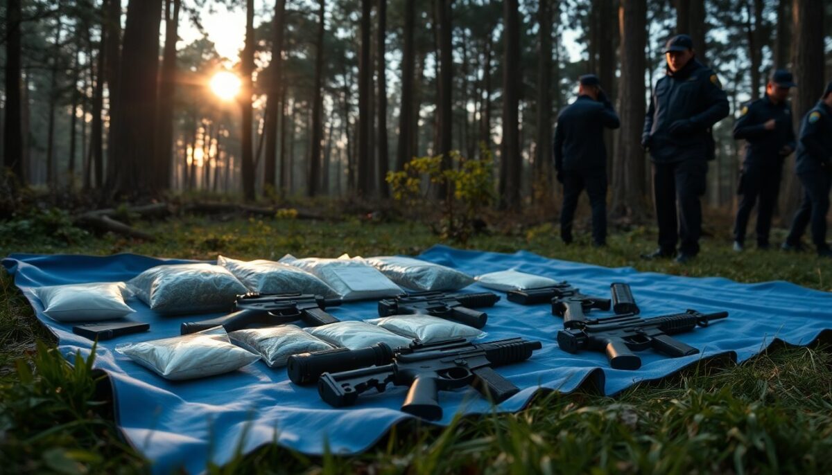 Droghe e Armi nei Boschi: 20 Arresti a Varese Scoperti dai Carabinieri