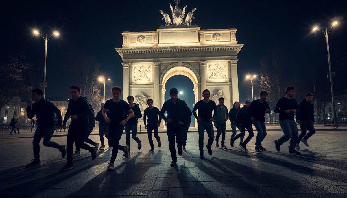 Episodi di Violenza Giovanile a Milano: La Notte Turbolenta dell’Arco della Pace
