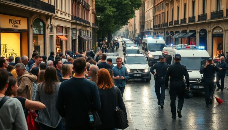 Esplosione in centro città provoca feriti e panico tra la folla