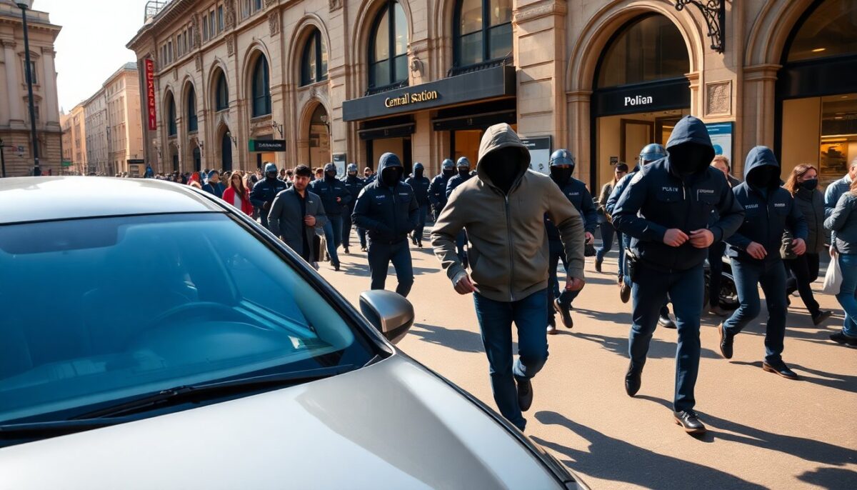 Furto sventato a Milano: quattro ladri arrestati in flagranza di reato