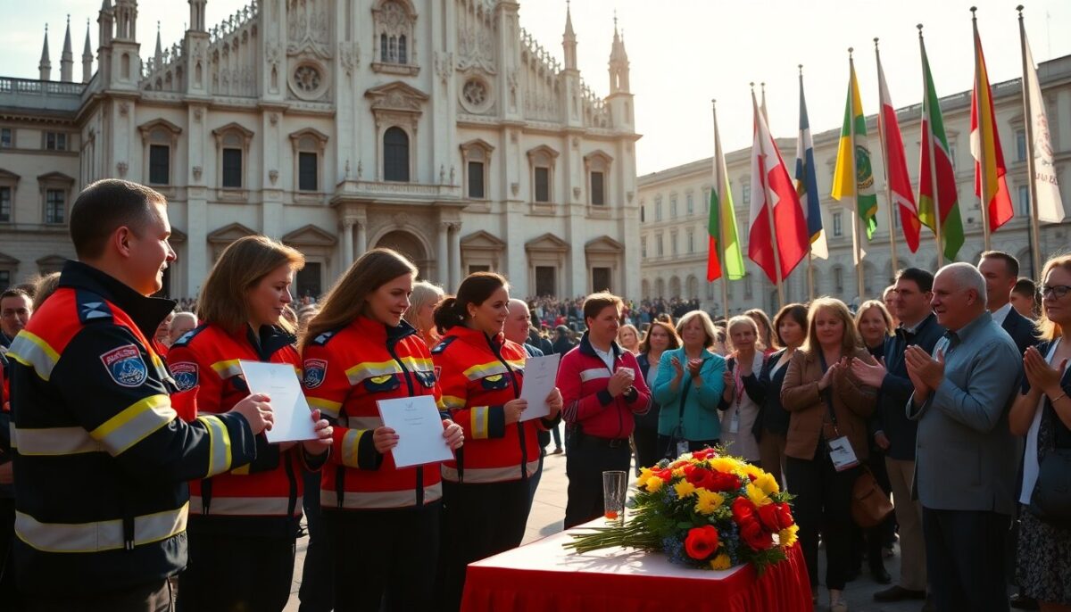 Giornata di Celebrazione per la Protezione Civile a Milano: Riconoscimenti e Attività