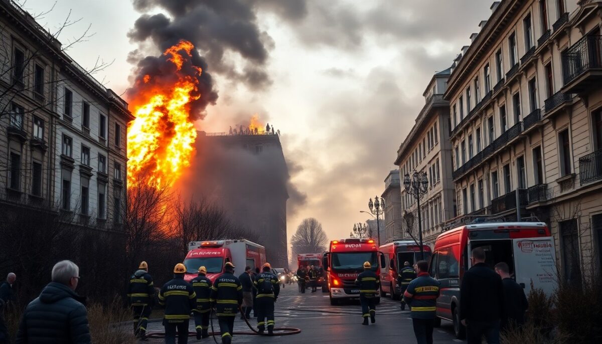 Incendio a Milano: evacuazioni e danni ingenti nel quartiere di Porta Venezia
