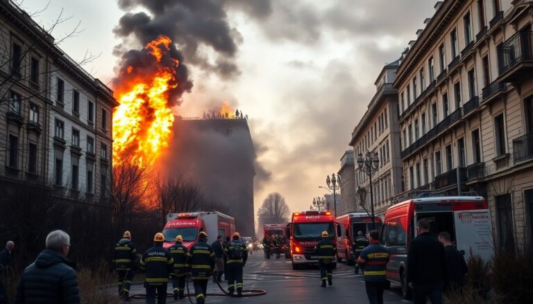 Incendio a Milano: evacuazioni e danni ingenti nel quartiere di Porta Venezia