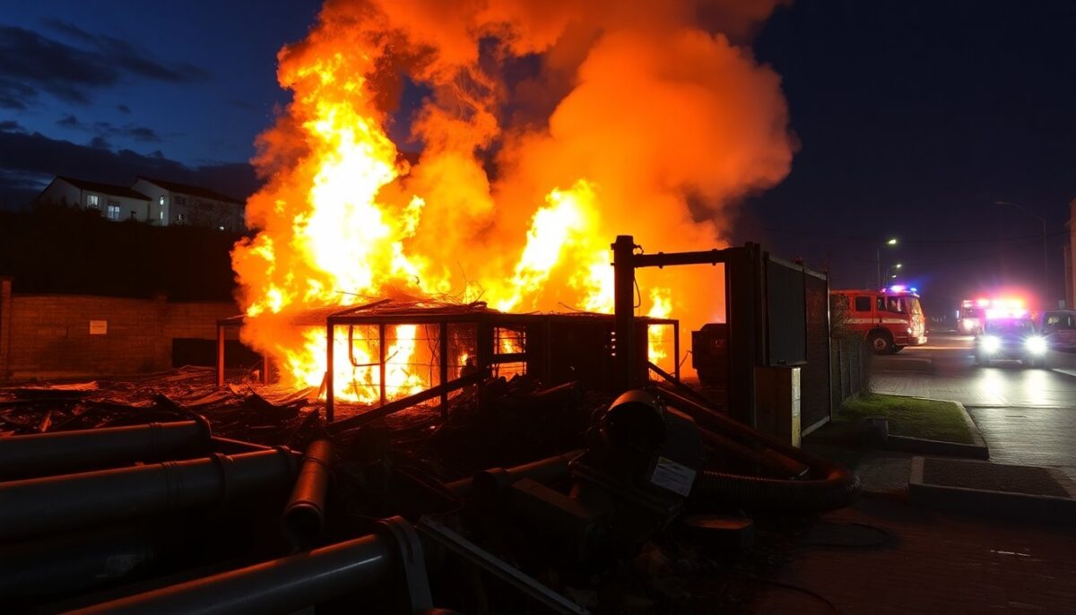 Incendio Devastante nell’Impianto di Corsico: Ultimi Aggiornamenti e Misure di Sicurezza