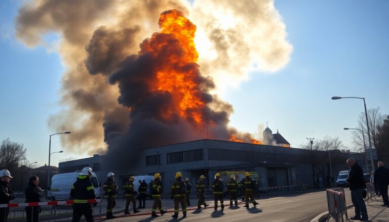 Incendio in azienda chimica a Milano provoca evacuazioni di massa