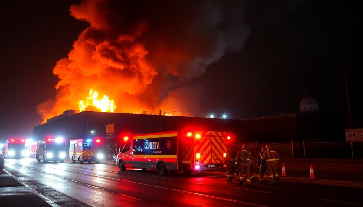 Incendio nell’impianto Sinextra di Corsico: la situazione attuale