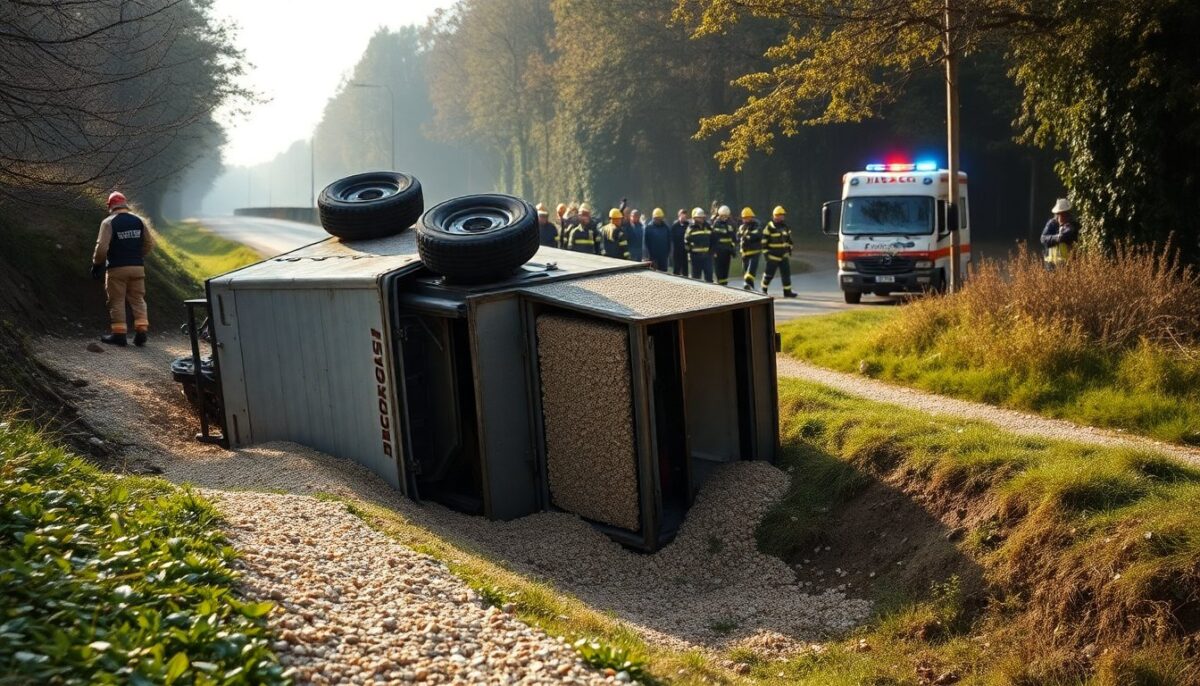 Incidente a Pieve Emanuele: Camionista Trasportato in Ospedale dopo una Collisione
