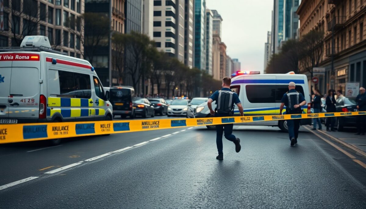Incidente mortale in centro città: un morto e tre feriti