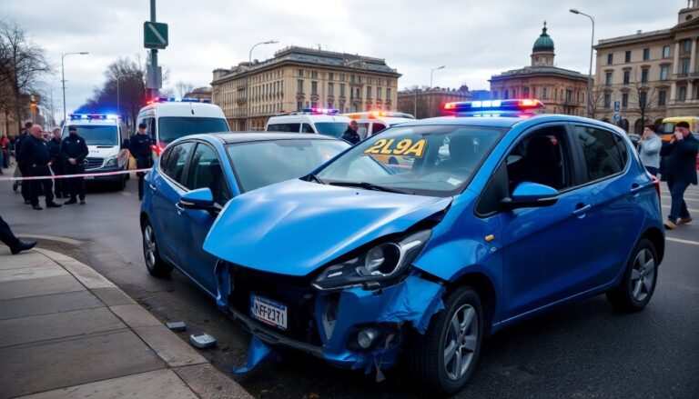 Incidente stradale a Milano: due feriti in condizioni critiche