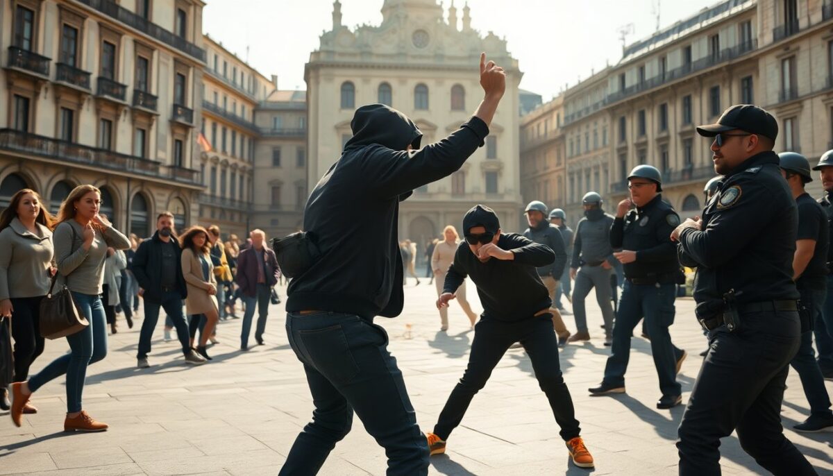 Lite violenta in piazza XXIV Maggio: arrestato un giovane di 19 anni