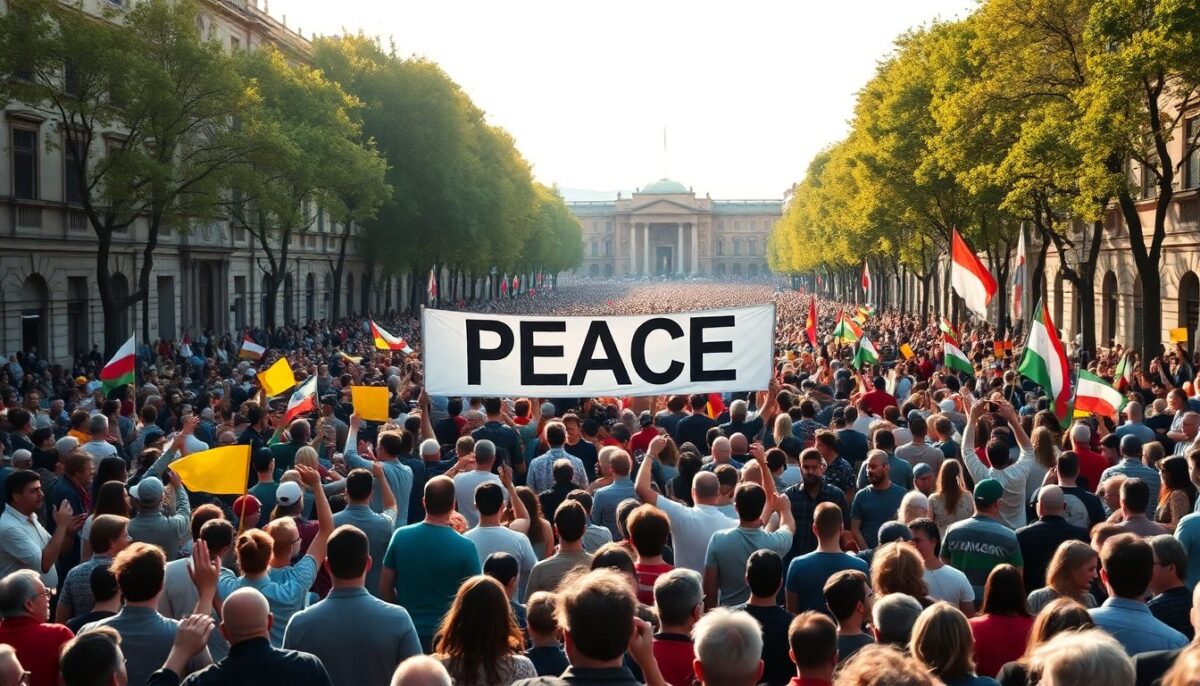 Milano in marcia: Manifestazione per la pace e contro la guerra a Gaza