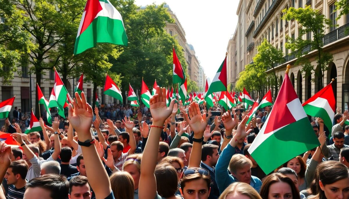 Milano in Piazza per Gaza: Corteo di CGIL e USB per la Pace