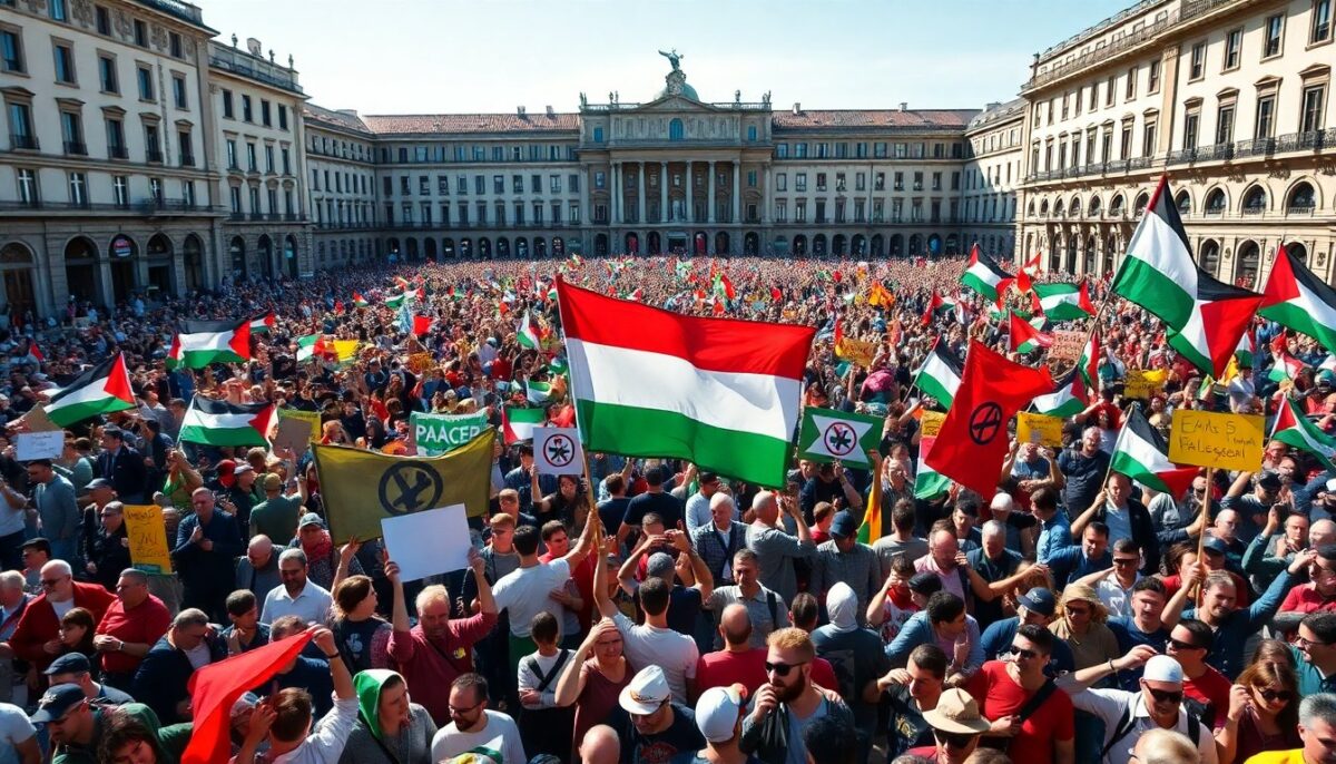Milano in Piazza per Gaza: Uniti nella Lotta Contro la Guerra