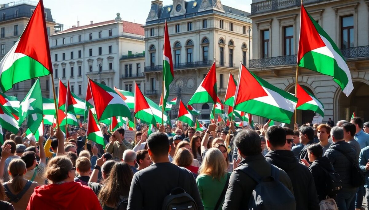 Milano in Piazza per la Pace e il Sostegno a Gaza