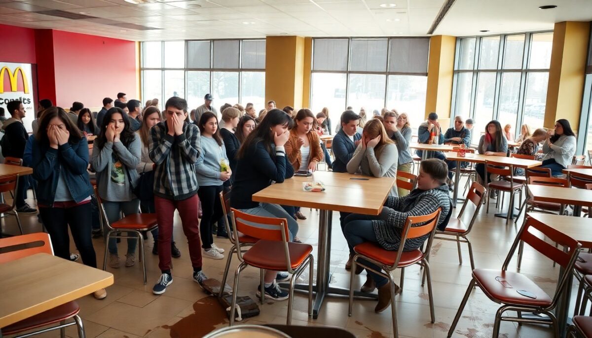 Minorenni coinvolti in un episodio di spray urticante presso McDonald’s: cosa è successo?