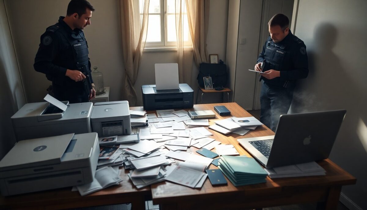 Operazione della Polizia: Smantellata Rete di Produzione di Passaporti Falsi a Milano