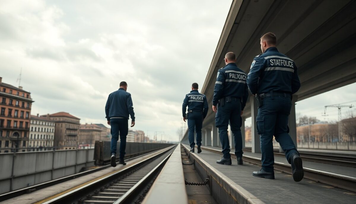 Polizia di Stato Interrompe il Traffico Ferroviario a Milano per Salvare un Uomo