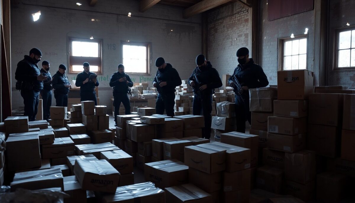 Recuperati a Rodano 2000 pacchi Amazon rubati in un capannone