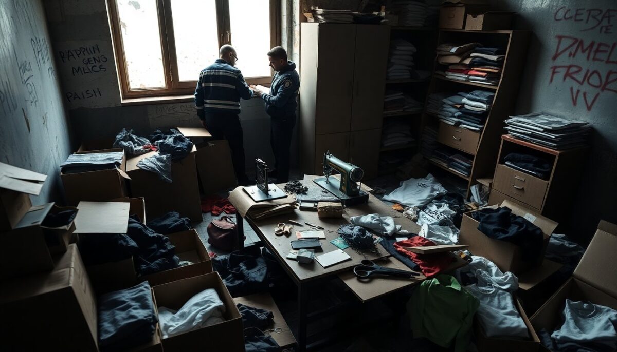 Scoperto a Milano un laboratorio segreto di abbigliamento contraffatto: i dettagli svelati