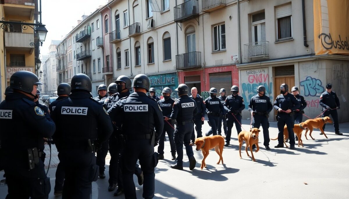 Sgombero a San Siro: forze dell’ordine in azione per ripristinare la legalità