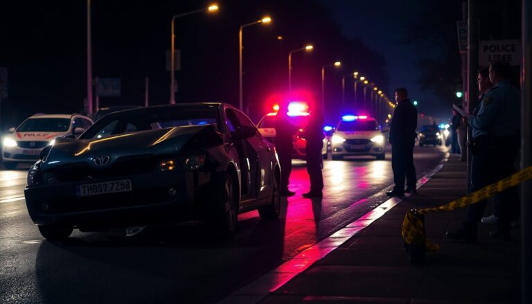 Tragico incidente stradale nel cuore della città