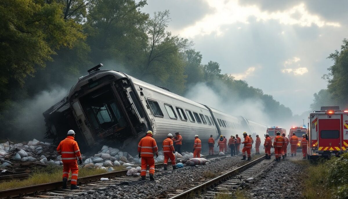 Treno deragliato in Lombardia: incidenti e soccorsi in corso