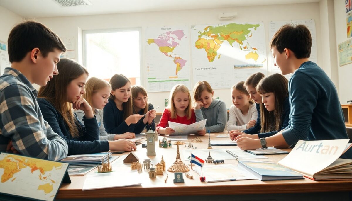 Un viaggio educativo attraverso le storie affascinanti di luoghi diversi