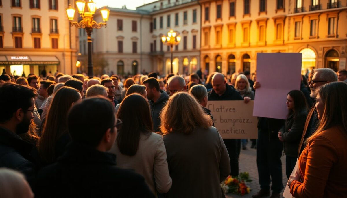 Aggressione alla vigilessa a Bollate: la comunità si mobilita in segno di solidarietà