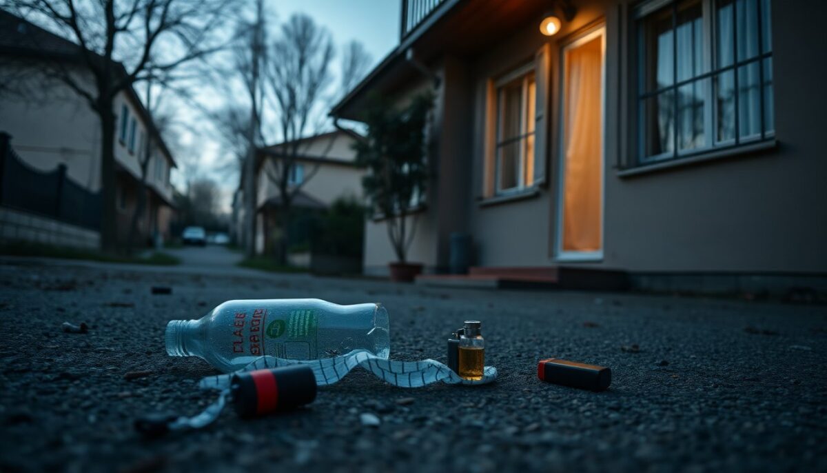 Arresto di un 46enne per aggressione con liquido infiammabile alla ex moglie