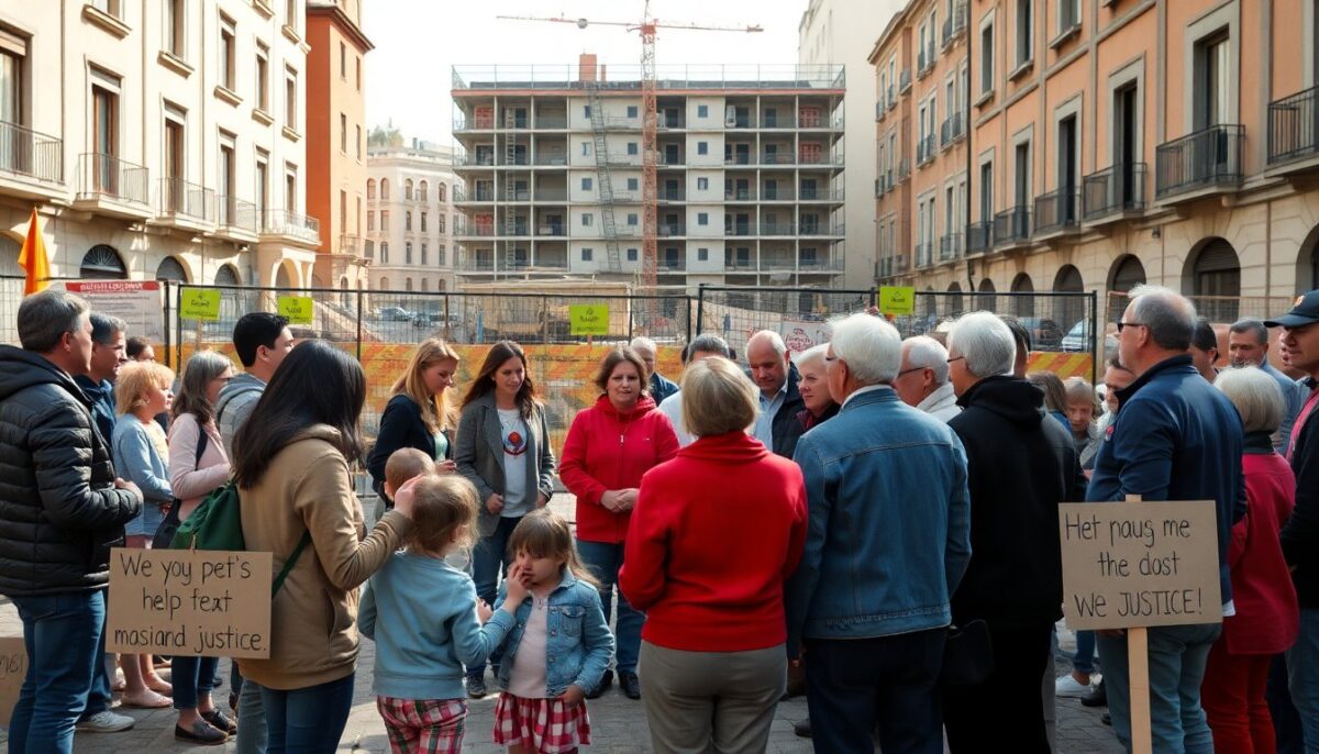 Cantieri sotto sequestro: Famiglie milanesi in difficoltà e le loro sfide quotidiane