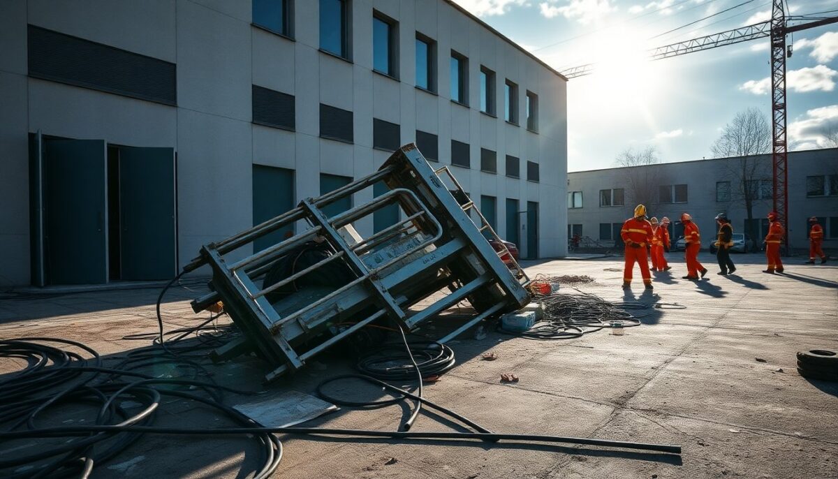 Crollo di una piattaforma aerea alla Scuola Leonardo da Vinci di Cesano Boscone: indagini in corso