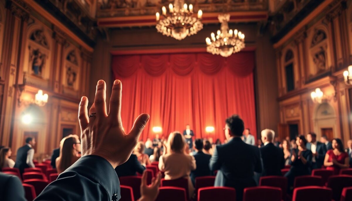 Gerry Scotti: Un Tocco di Ironia al Teatro alla Scala di Milano