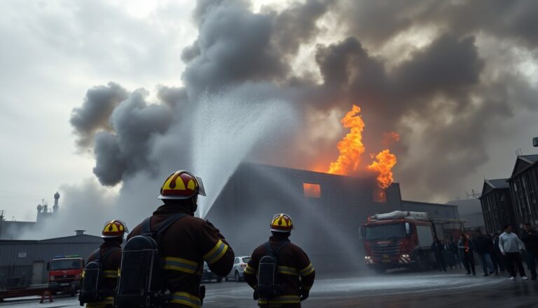 Grave incendio in un’azienda a Milano: i dettagli