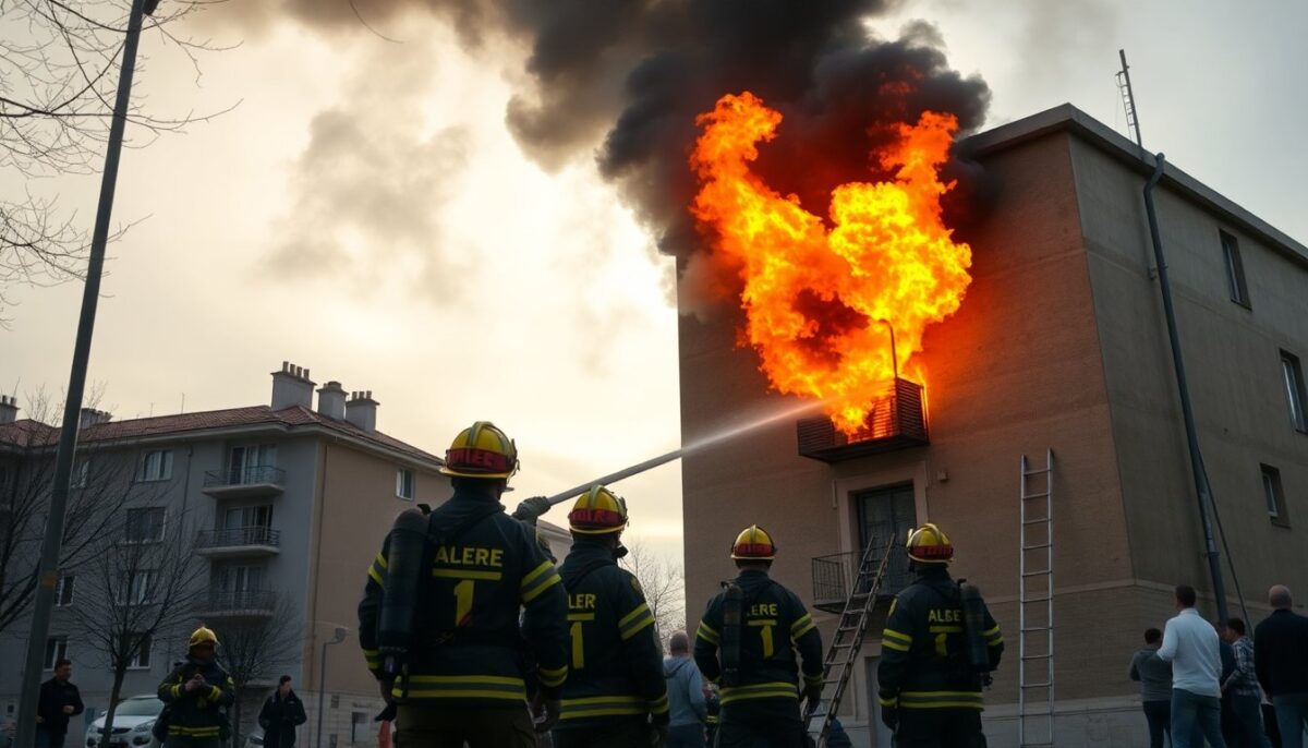 Incendio Ad Abbiategrasso: Vigili Del Fuoco Domano Le Fiamme Con Un Salvataggio Tempestivo