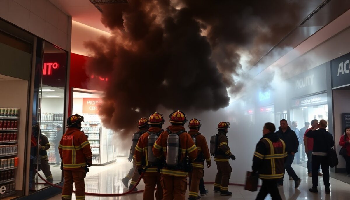 Incendio al Negozio Action di Vanzaghello: Evacuazione e Indagini Attive in Corso