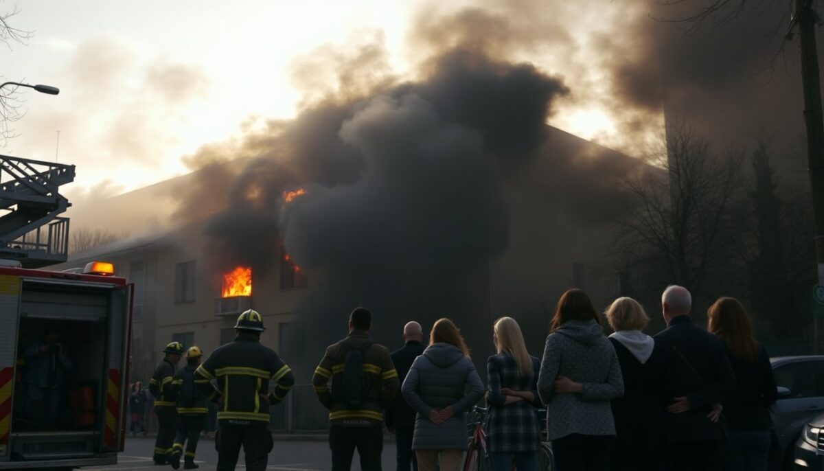 Incendio in Via Giovanni De Predis: Evacuazione di Emergenza e Un Ferito Registrato