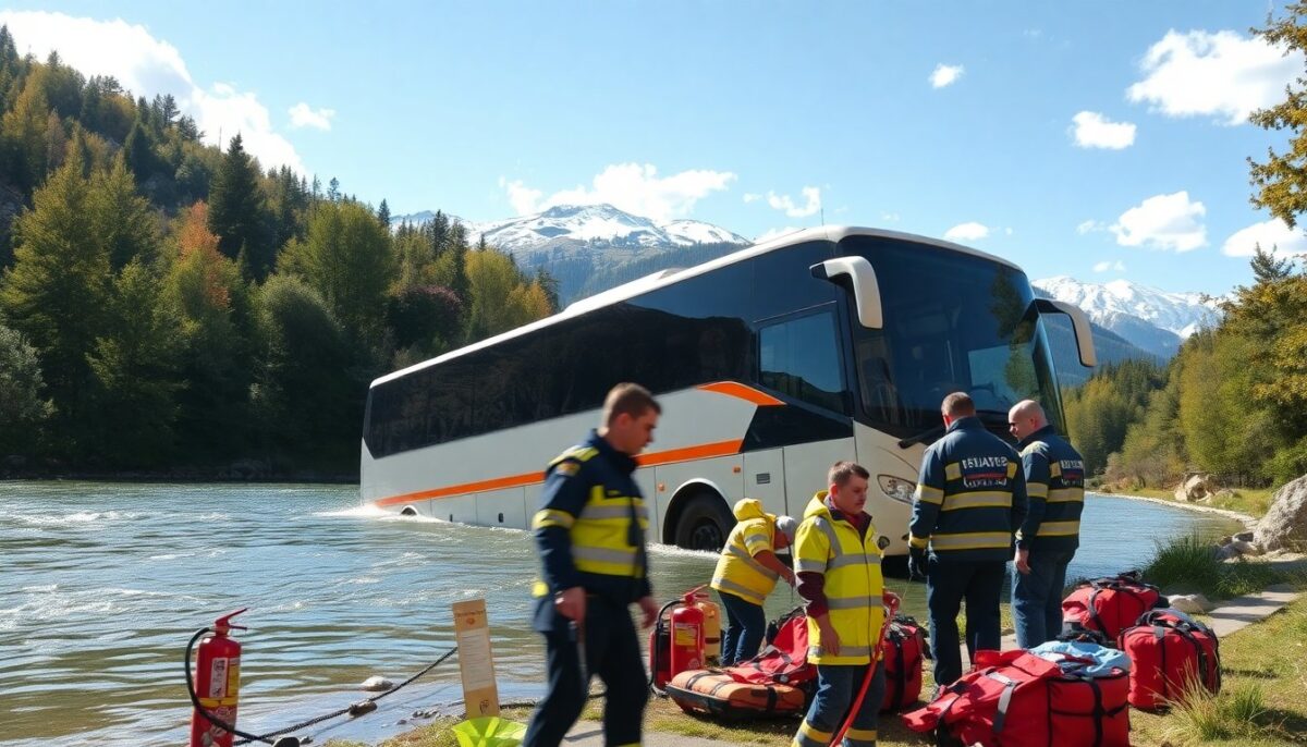 Incidente in Valtellina: ragazzi lievemente feriti in un autobus