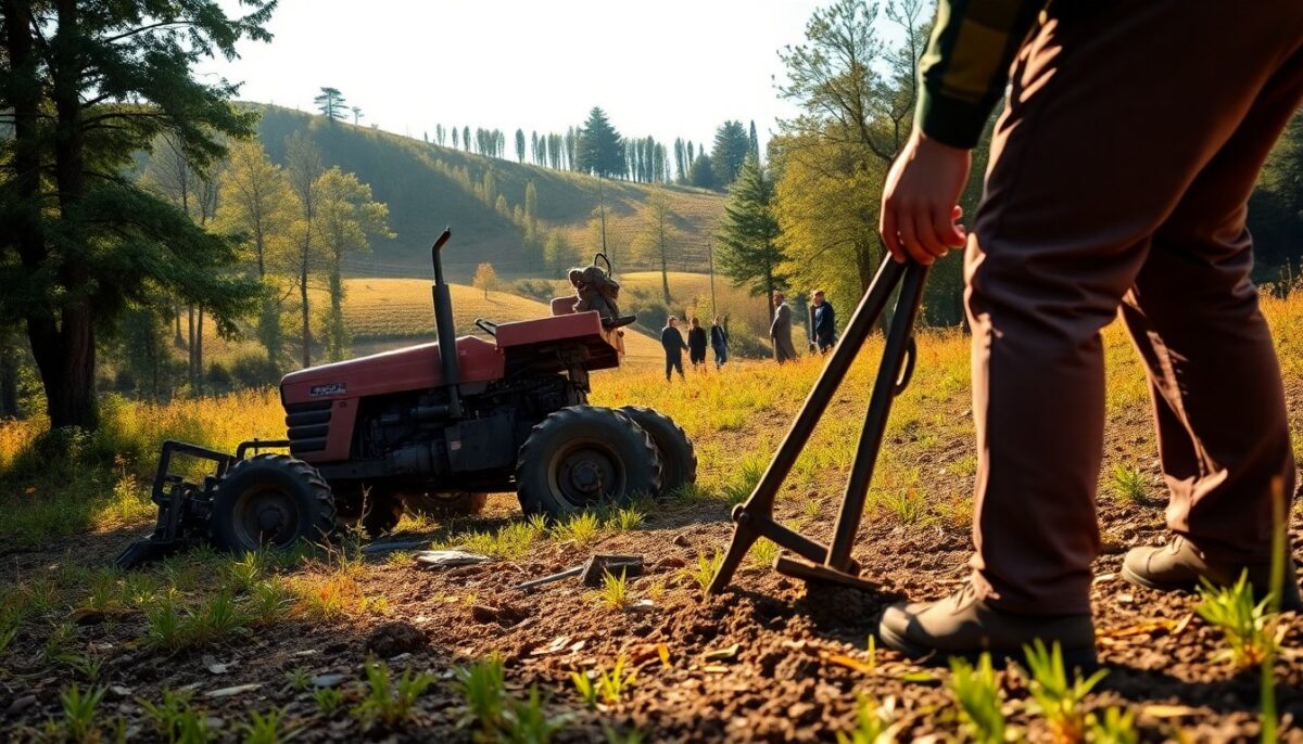 Incidente mortale a Ome: operaio travolto e ucciso da un trattore