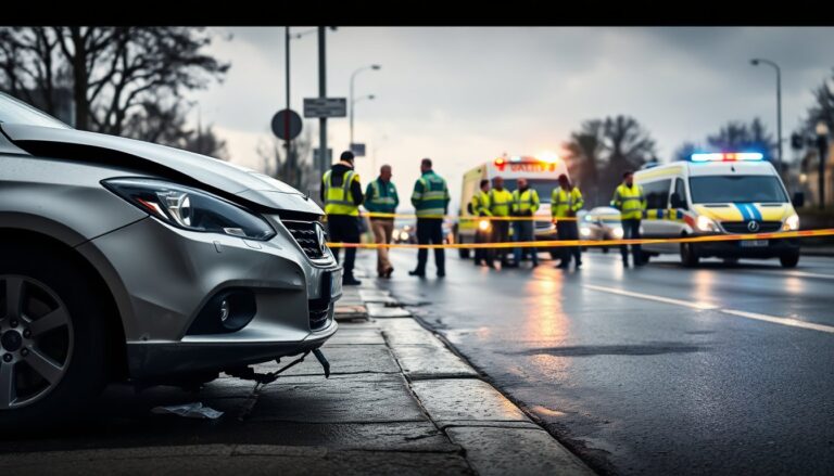 Incidente mortale a Roma: un death toll e tre injured